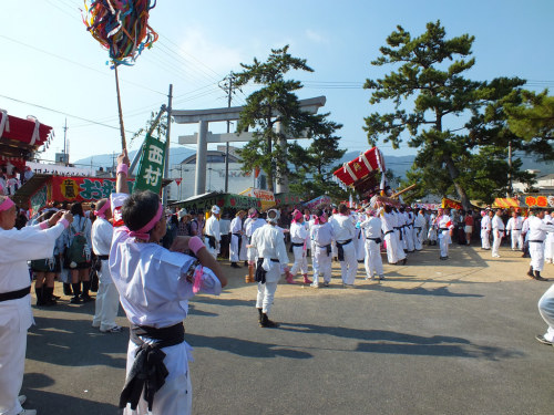 Uchinomi Matsuri on Shodoshima